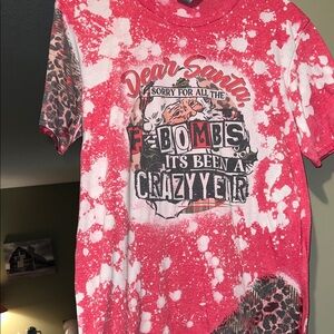 Gildan Red Graphic Short Sleeve Tee